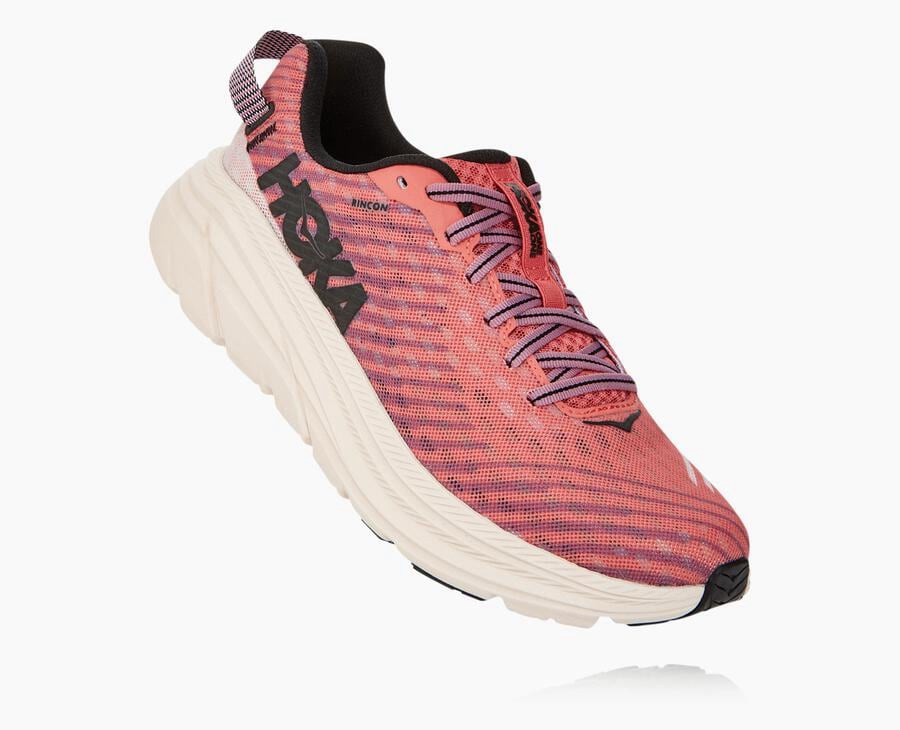 Hoka One One ランニングシューズ レディース オレンジ - リンコン - AT3968470